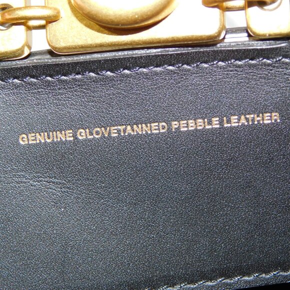 Coach "Troupe" Leather Color Block Satchel Crossbody Satchel Handbag Purse - Picture 8 of 12